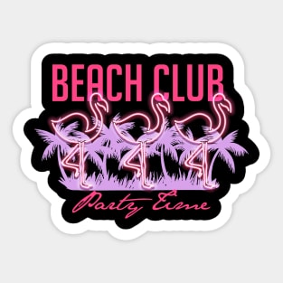 Beach Party Sticker